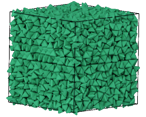 Self assembly of polyhedral particles with a wall.